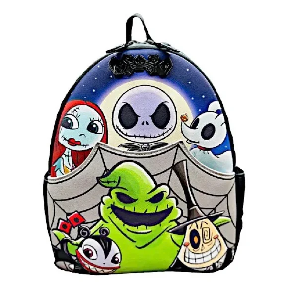 Rare Nightmare Before Christmas Chibi Loungefly Loungefly The Nightmare Before Christmas Chibi Mini Backpack  main image 2